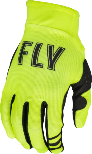 Fly Racing - Fly Racing Pro Lite Youth Gloves - 376-511YL - Hi-Vis - Large