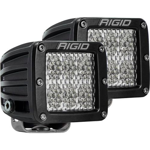 RIGID Industries - RIGID Industries D-Series PRO Specter-Diffused LED - Pair - Black