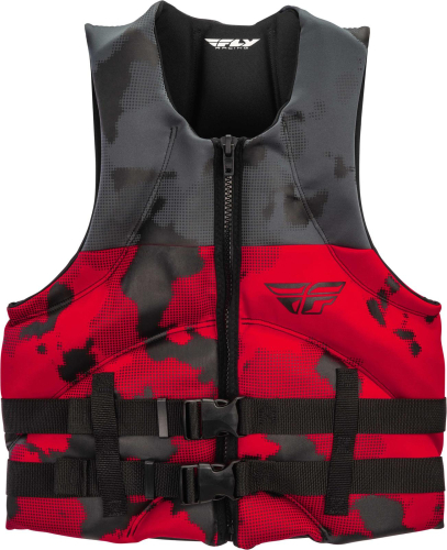 Fly Racing - Fly Racing Neoprene Flotation Vest - 142424-100-020-20 - Red - Small