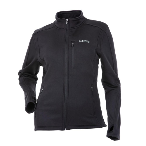 DSG - DSG Performance Womens Fleece Zip Up Jacket - 99408 - Black - Small