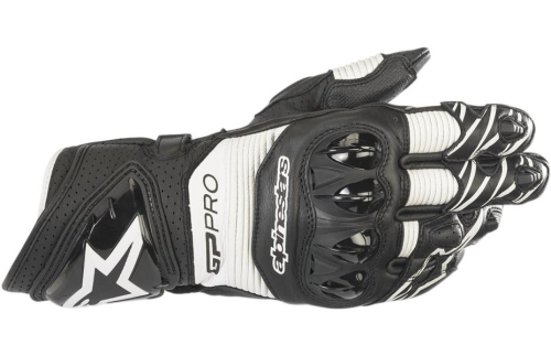 Alpinestars - Alpinestars GP Pro RS3 Gloves - 3556922-12-2X - Black/White - 2XL