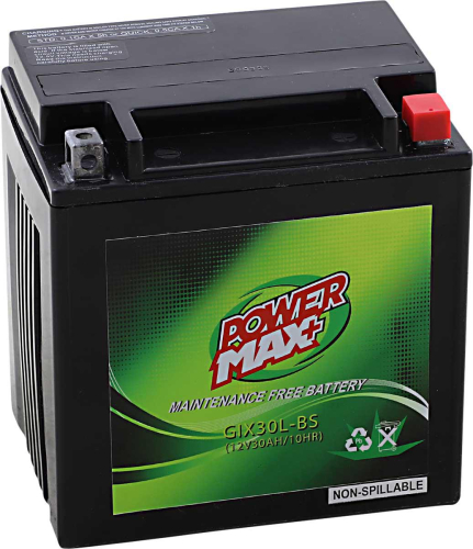 Power Max - Power Max Maintenance-Free Battery - GIX30L-BS