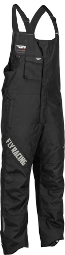 Fly Racing - Fly Racing Aurora Youth Bibs - 470-4400YL - Black - Large