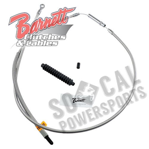 Barnett - Barnett Stainless Clear-Coated Clutch Cable (+10in.) - 102-30-10005-10