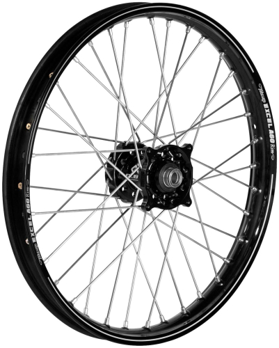Dubya - Dubya Complete Rear Wheel - Black Talon Hub/Black DID STX Rim - 2.15x18 - 56-4004BB-STX