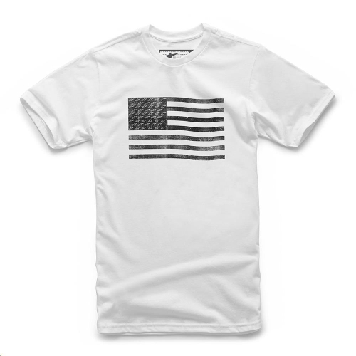 Alpinestars - Alpinestars Flag T-Shirt - 12107202620L - White - Large