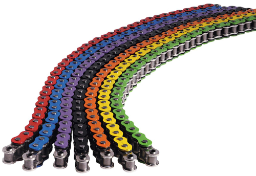 EK Chain - EK Chain 525 MVXZ2 Series X-Ring Chain - 130 Links - Black - 802A-525MVXZ2-130-BLK