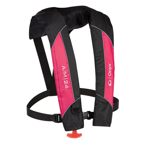 Onyx Outdoor - Onyx A/M-24 Automatic/Manual Inflatable PFD Life Jacket - Pink