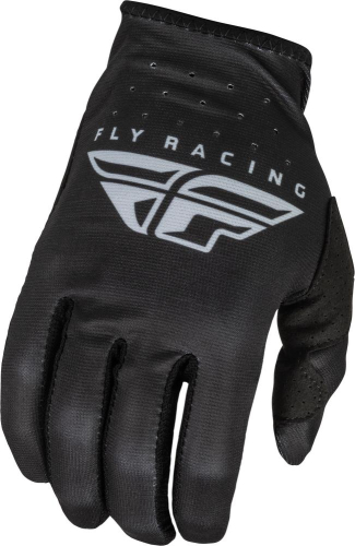 Fly Racing - Fly Racing Lite Youth Gloves - 376-710YM - Black/Gray - Medium