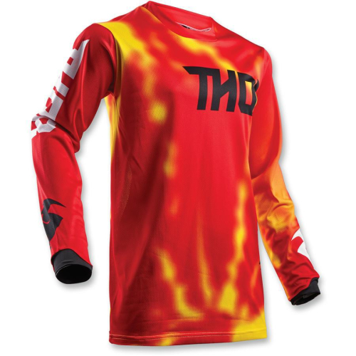 Thor - Thor Pulse Air Radiate Jersey - XF-2-2910-4403 - Red - Small