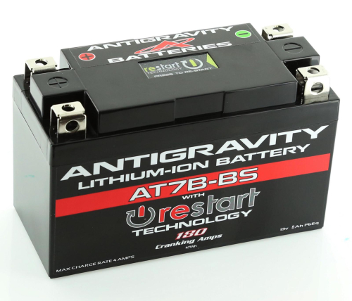 Antigravity Batteries - Antigravity Batteries RE-START Lithium-Ion Battery - AT7B Case Style - AG-AT7B-BS-RS