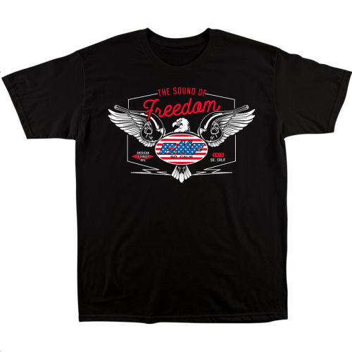 FMF Racing - FMF Racing Sound of Freedom T-Shirt - SP20118913BLKM - Black - Medium