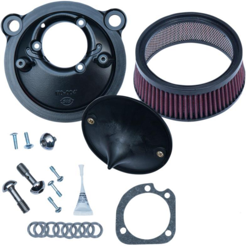 S&S Cycle - S&S Cycle Super Stock Stealth Air Cleaner Kits - 170-0302D