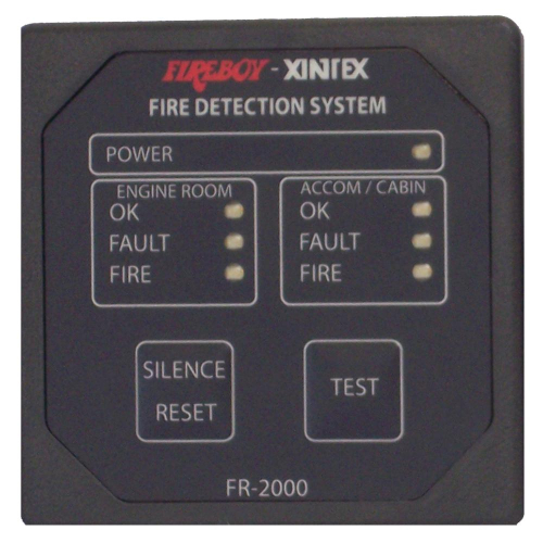 Fireboy-Xintex - Xintex 2 Zone Fire Detection & Alarm Panel