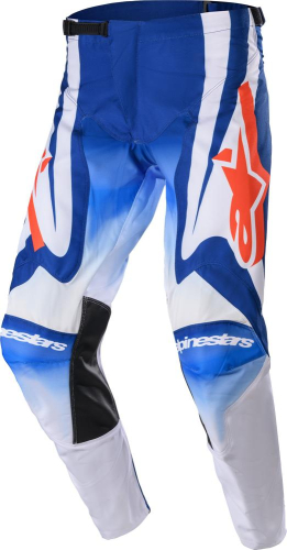 Alpinestars - Alpinestars Racer Semi Pants - 3721523-7241-30 - Blue/Hot Orange - 30