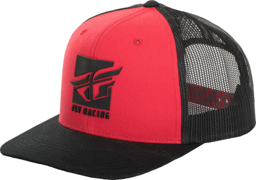 Fly Racing - Fly Racing Pathfinder Hat - 351-0902 - Red - OSFM
