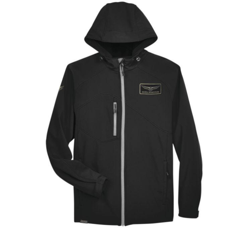 Factory Effex - Factory Effex Gold Wing Softshell Jacket - 25-85826 - Black - X-Large