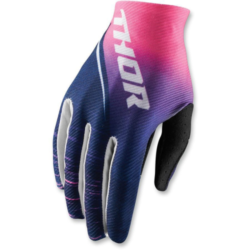 Thor - Thor Void Dashe Womens Gloves - XF-2-3331-0158 - Navy/Pink - X-Large