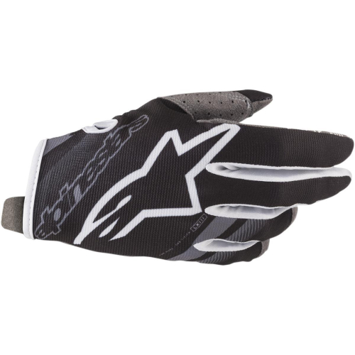 Alpinestars - Alpinestars RDR Flight Gloves - 3561819-1190-S - Black/Mid Gray - Small