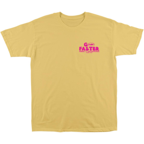 FMF Racing - FMF Racing Go Faster T-Shirt  - SP9118905YELL - Yellow - Large