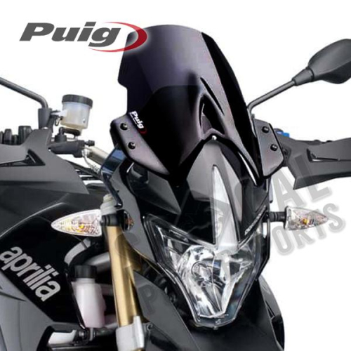 PUIG - PUIG Naked New Generation Sport Windscreen - Black - 4947N