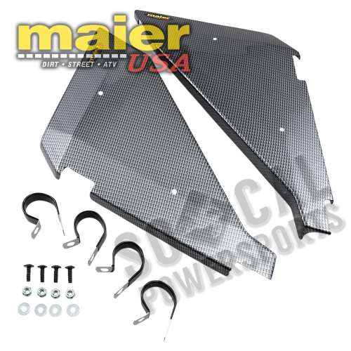 Maier Mfg - Maier Mfg Side Panel - Black Carbon Fiber-Look - 19483-30