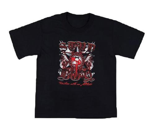 Stud Boy - Stud Boy Black Kids T-Shirt - 2531-02 - Black - Large