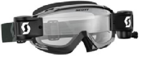 Scott USA - Scott USA Split OTG WFS Goggles - 262600-1007113 - Black/White / Clear Works Lens - OSFM
