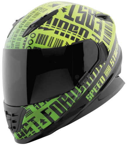 Speed & Strength - Speed & Strength SS1310 Fast Forward Helmet - 1111-0610-4852 - Green/Black - Small