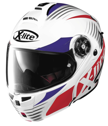 X-lite - X-lite X-1004 XCom Nordhelle Helmet - X1G5275070191 - Metallic White - Large