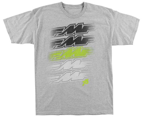 FMF Racing - FMF Racing Shaded T-Shirt - FA7118913-HGR-SM - Gray - Small