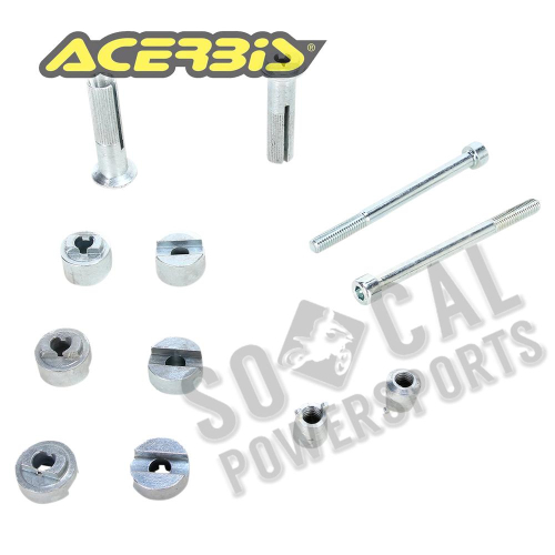 Acerbis - Acerbis Handguard Mount Kit for Dual Road, X-Tarmac, and X-Road Handguards - 2376119999