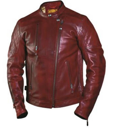 RSD - RSD Clash Leather Jacket - 0801-0210-3252 - Oxblood - Small