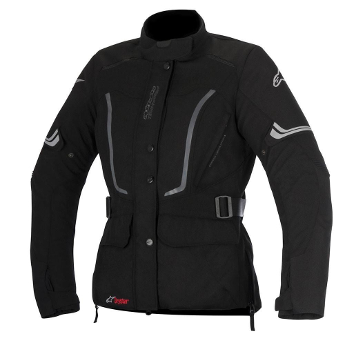 Alpinestars - Alpinestars Stella Vence Drystar Womens Jacket  - 3217317-10-L - Black - Large