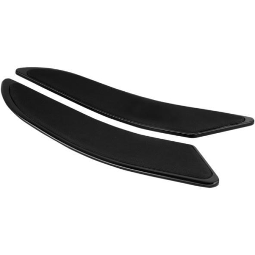 Cyclesmiths - Cyclesmiths Extended Length 20-3/4in. Banana Boards - Black without Rivets - 104-XL-BP-NR