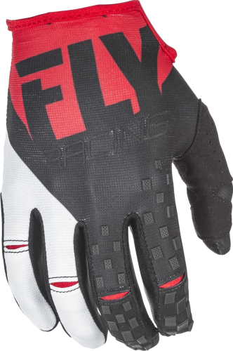 Fly Racing - Fly Racing Kinetic Gloves  - 371-41211 - Red/Black - X-Large