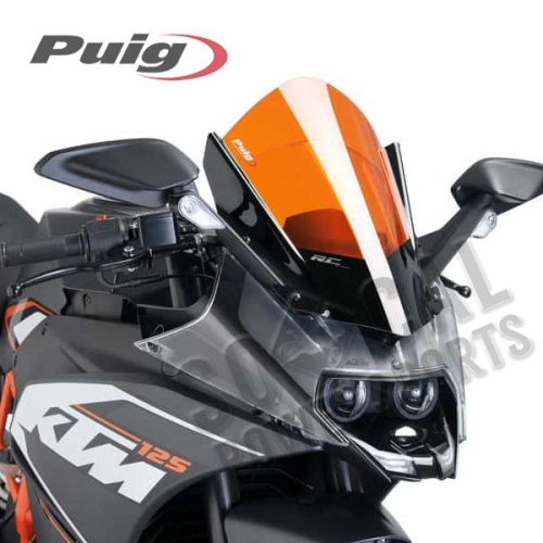 PUIG - PUIG Racing Windscreen - Orange - 7004T