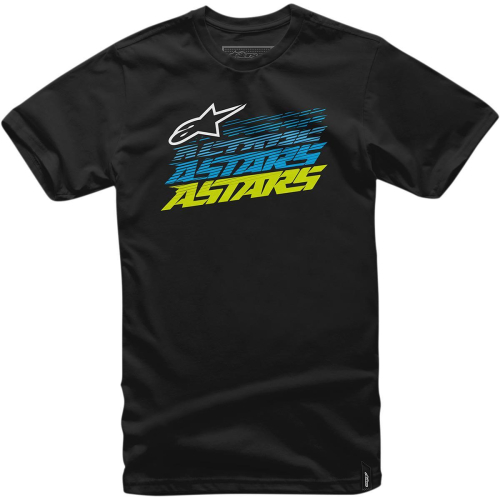 Alpinestars - Alpinestars Hashed T-Shirt - 10167200710L - Black - Large