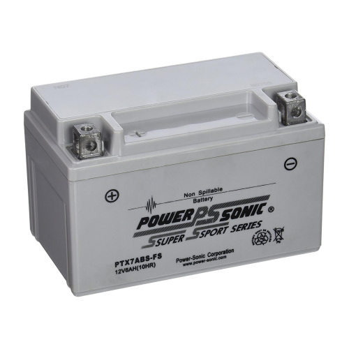 Power Sonic - Power Sonic Factory Activated Maintenance Free Battery - PTX7ABS-FS