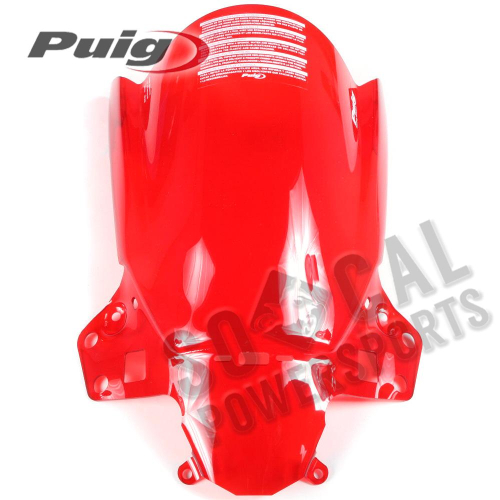 PUIG - PUIG Racing Windscreen - Red - 5643R
