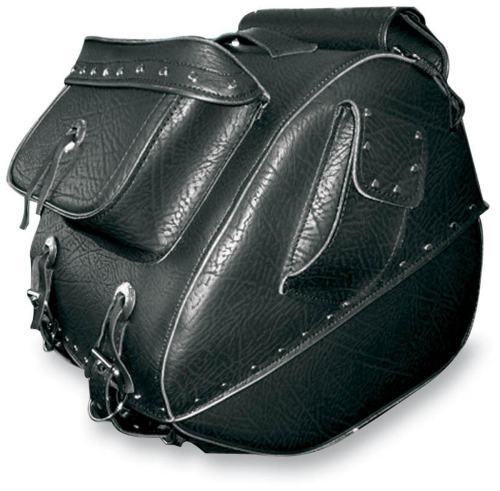 All American Rider - All American Rider Large Trunk Rack Bag with Exterior Pockets - Plain - 85/905