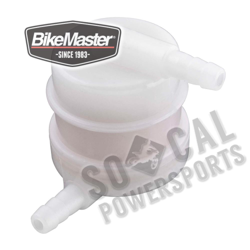 BikeMaster - BikeMaster 90 Degree Horizontal Fuel Filter - 04-50C