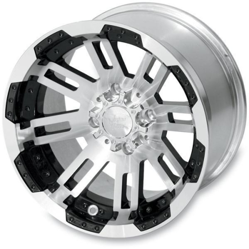 Vision Wheel - Vision Wheel Type 375 Warrior Wheel - 14x7 - 4+3 Offset - 4/110 - Silver - 375-147110BW4