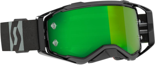 Scott USA - Scott USA Prospect Goggles - 272821-1001279 - Black/Gray / Green Chrome Works Lens - OSFM