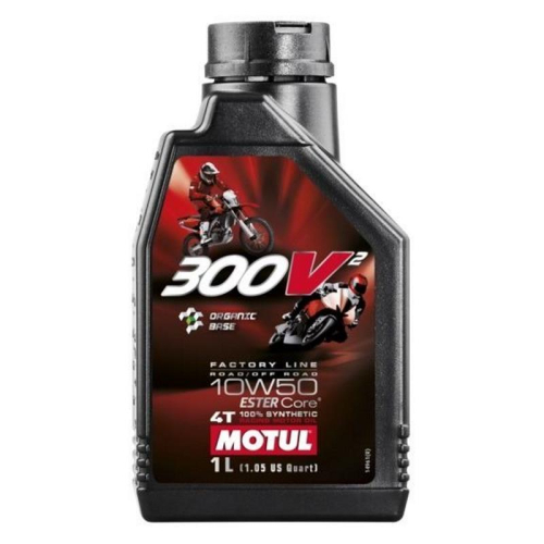 Motul - Motul 300V 4T Competition Synthetic Oil - V2 10W50 - 1L. - 108586