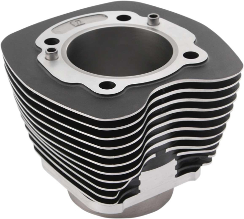 Drag Specialties - Drag Specialties Replacement Cylinders - 3.875in. Bore - Black/Highlighted Fins - 0931-0822