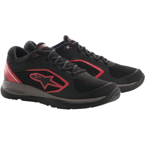 Alpinestars - Alpinestars Alloy Shoes  - 265401813-10.5 - Black/Red - 10.5