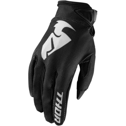 Thor - Thor Sector Youth Gloves - XF-2-3332-1252 - Black - 2XS