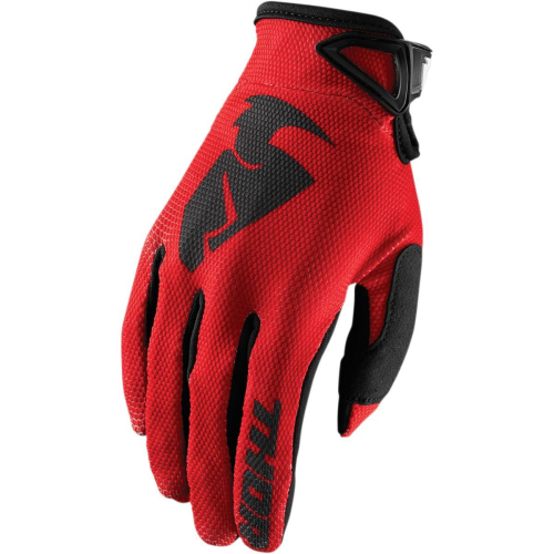 Thor - Thor Sector Youth Gloves - XF-2-3332-1272 - Red - 2XS