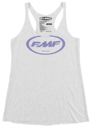 FMF Racing - FMF Racing SFD Womens Tank Top - F154S23103-WHT-XL - White - Large